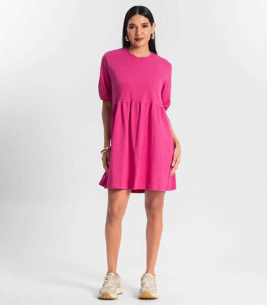 Vestido Feminino Curto Rovitex Rosa