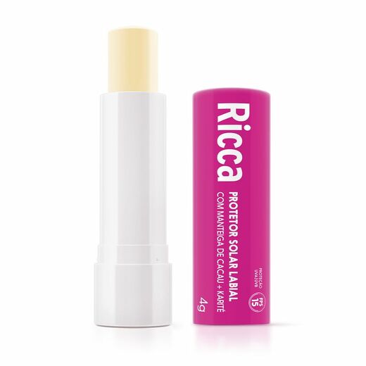 Image_Kit c/9 Protetor Labial Com Manteiga De Cacau e Karite Fps 15 Ricca