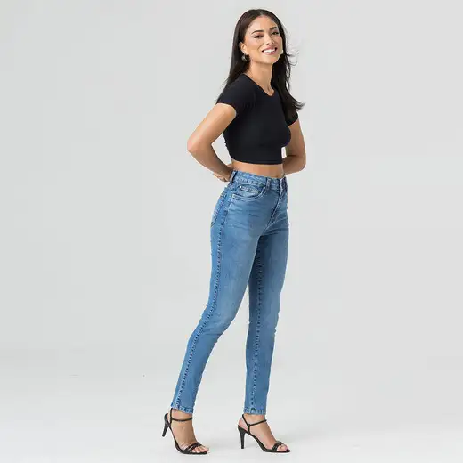 Calça Feminina Skinny Disparate
