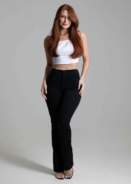 Calça Sarja Sawary Boot Cut - 264080