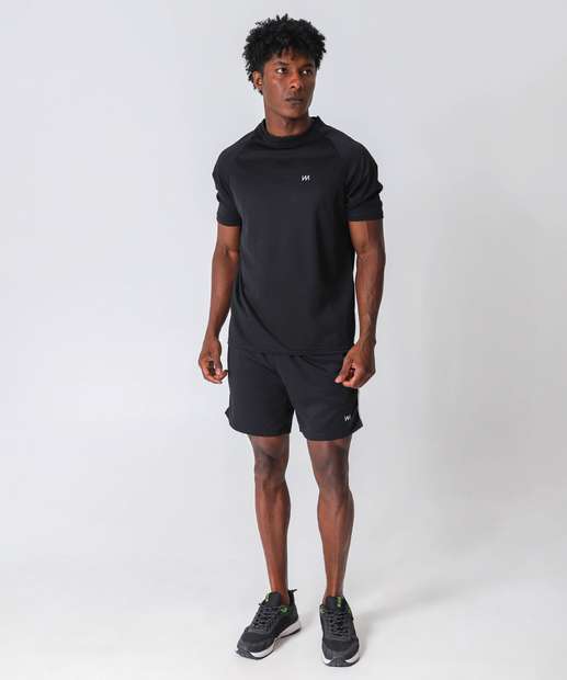 Camiseta Masculina Fitness Manga Curta MR