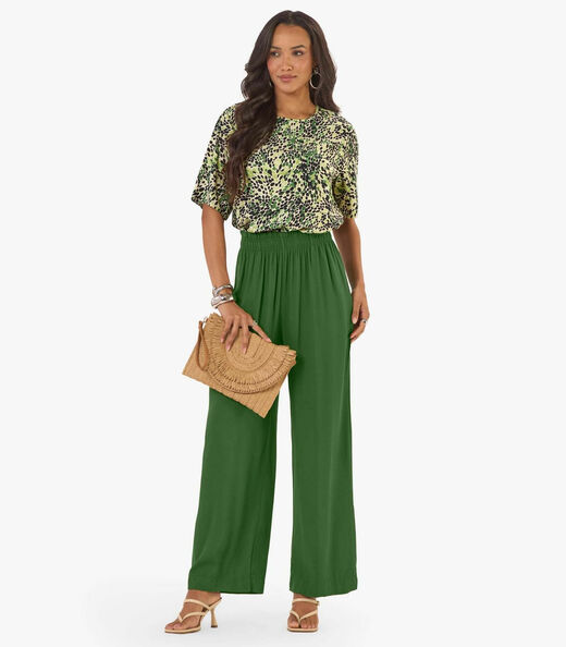 Blusa Feminina Tecido Viscose Khyara Rovitex Verde