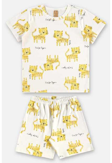 Pijama Infantil Masculino em Suedine Up Baby