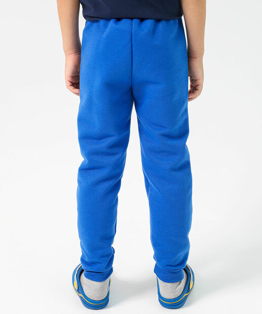 Calça Infantil Jogger Moletom Sonic Tam 4 a 10 Azul