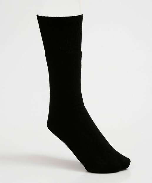 Kit 3 Pares Meias Cano Médio Masculina Esportiva 