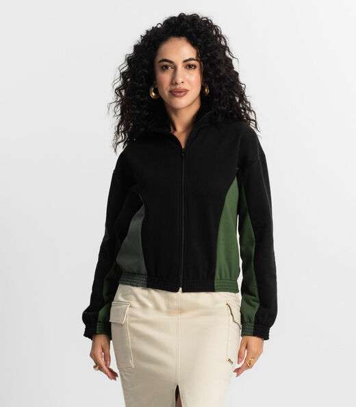 Image_Jaqueta Feminina Bicolor Rovitex Verde