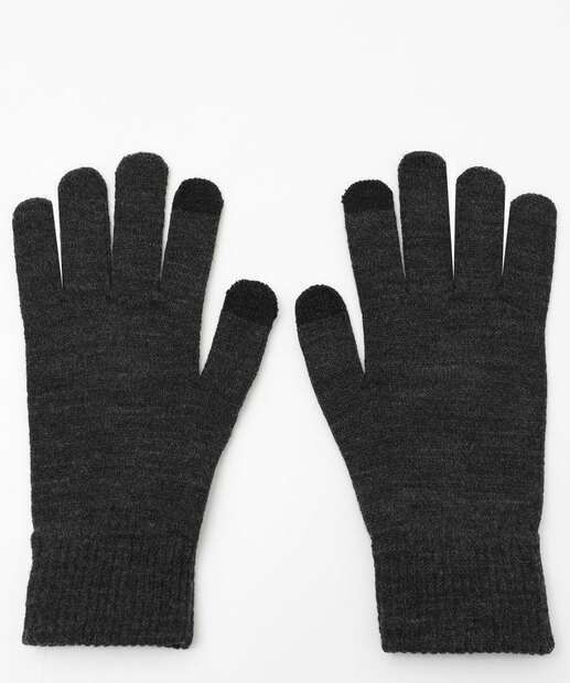 Image_Luvas Masculina Tricô Marisa Preto