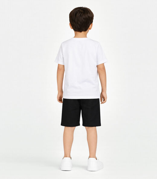 Conjunto Menino Camiseta E Bermuda Select Preto