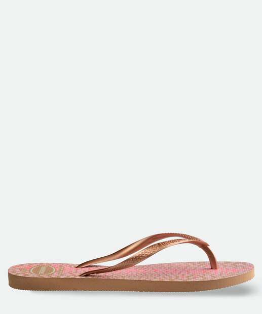 Chinelo Havaianas Feminino Slim Animals