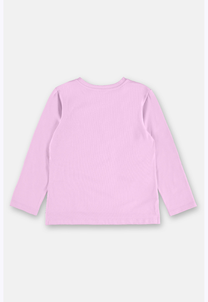 Blusa Menina Cotton Strass Up Baby