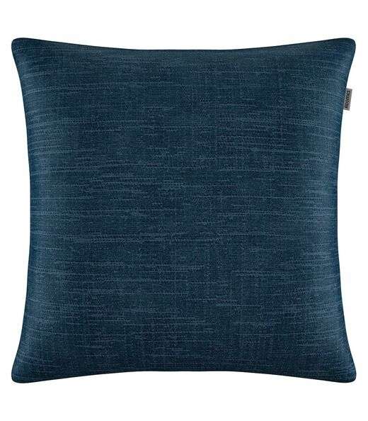 Capa De Almofada Jacquard Linho Adomes Azul