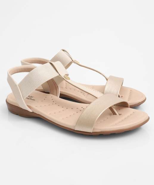 Sandália Feminina Rasteira Tiras Modare