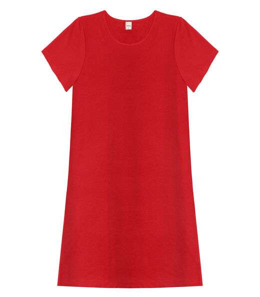 Image_Blusa Básica Alongada Feminina Rovitex Vermelho