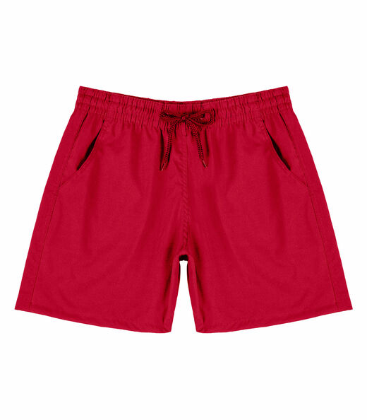 Image_Bermuda Masculina Com Bolsos De Tactel Select Vermelho