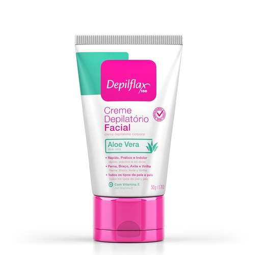 Creme Depilatório Depilflax Facial 50g