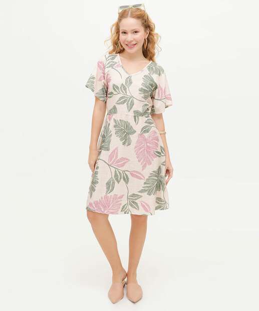 Image_Vestido Feminino Estampa Flores Marisa 