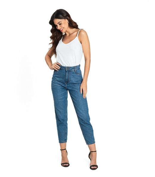 Blusa De Alça Feminina Ribana Canelada Rovitex Branco