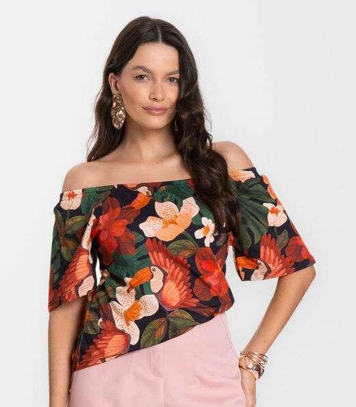 Image_Blusa Feminina Ciganinha Infinita Cor Vermelho