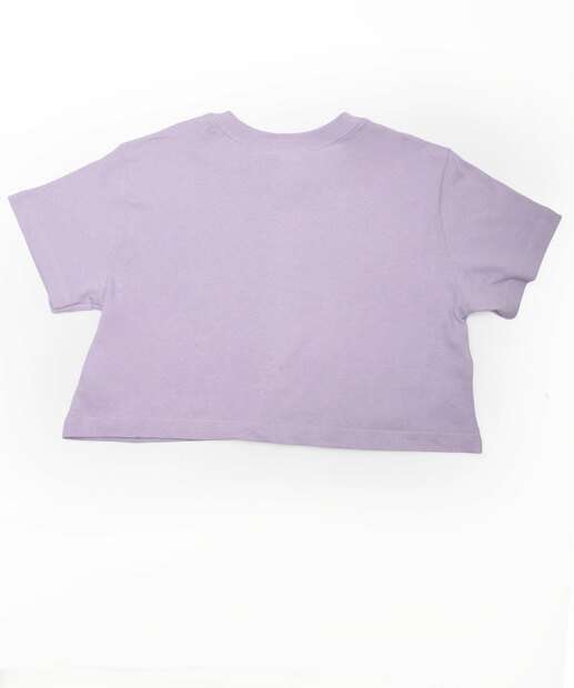 Blusa Juvenil Cropped Estampado Marisa Tam 10 a 16