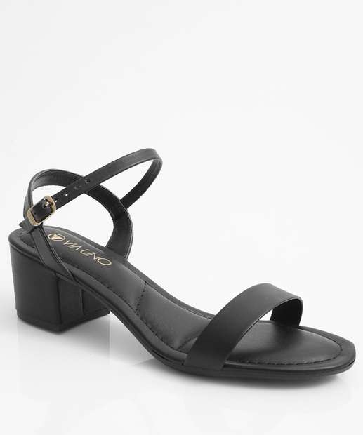 Image_Sandália Feminina Salto Grosso Via Uno Preto