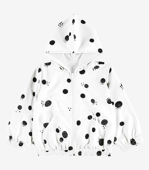Jaqueta Corta-Vento Rovi Kids Branco