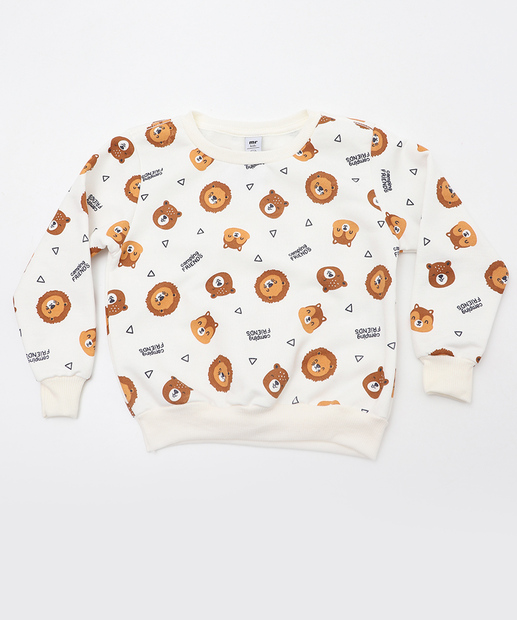 Image_Blusão Infantil Estampado de Ursinhos Marisa Tam 1 a 3