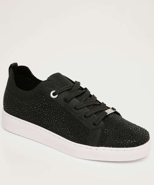 Image_Tênis Casual Feminino Strass Vizzano