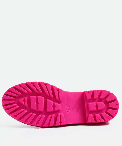 Mocassim Loafer Feminino Salto Grosso Tratorado Vizzano