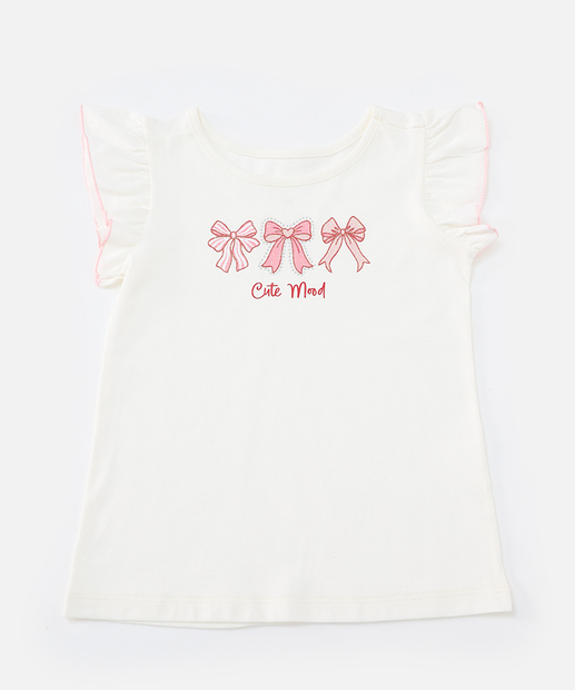 Image_Blusa Infantil Estampa Laços Marisa Tam 1 a 3 Off White