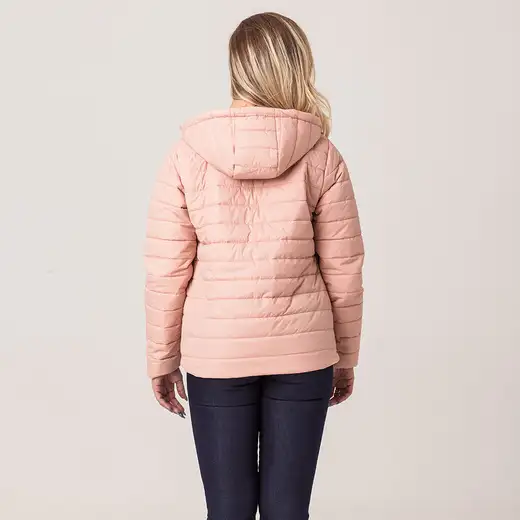 Jaqueta Puffer Feminina com Capuz Zune