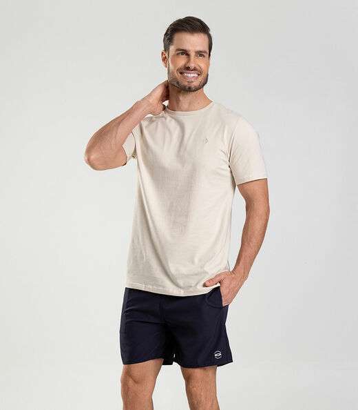 Image_Bermuda Masculina Lisa De Microfibra Long Bong Azul