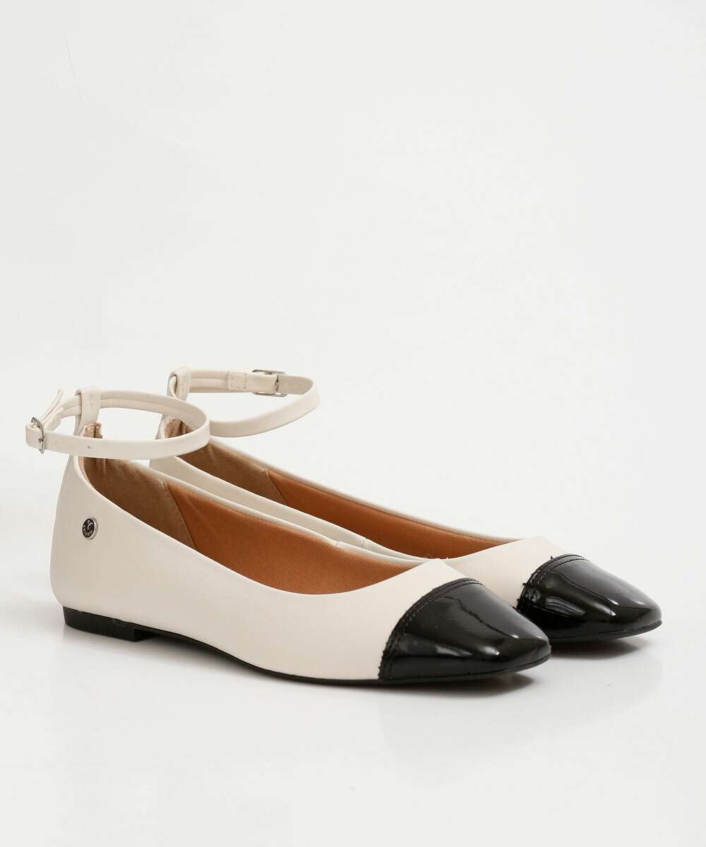 Sapatilha Feminina Bico Quadrado Via Uno