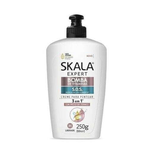 Creme Para Pentear Skala 250g Bomba