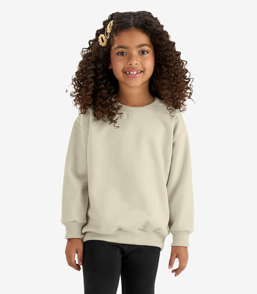 Conjunto Blusão com Legging Rovi Kids Bege
