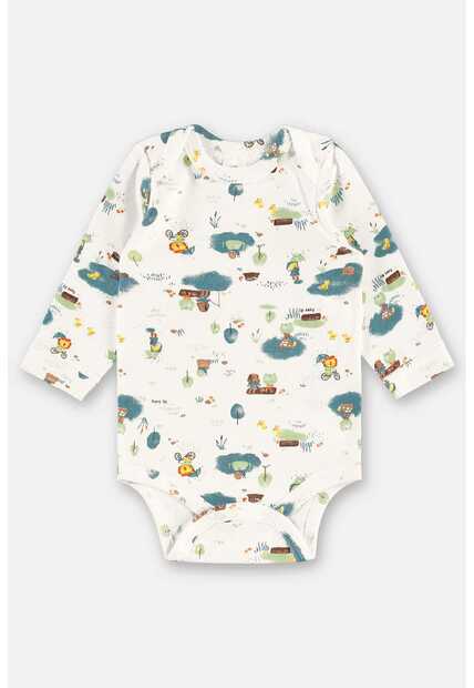 Body em Suedine para Bebê Menino Up Baby