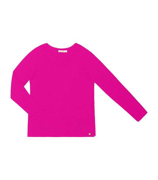 Blusa Feminina Manga Longa Basic Endless Rosa