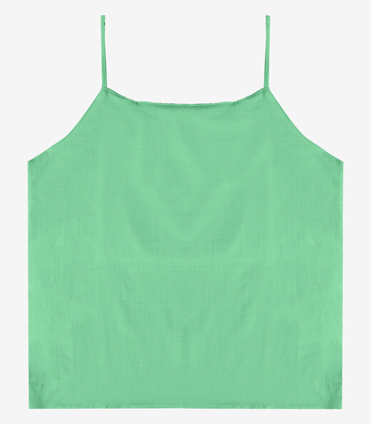 Regata Feminina Com Alças Finas Infinita Cor Verde