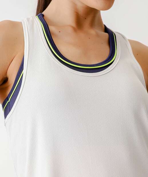 Blusa Regata Feminina Fitness Marisa