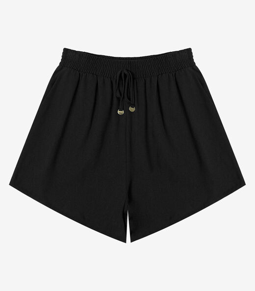 Shorts Feminino em Twill Cey Rovitex Preto