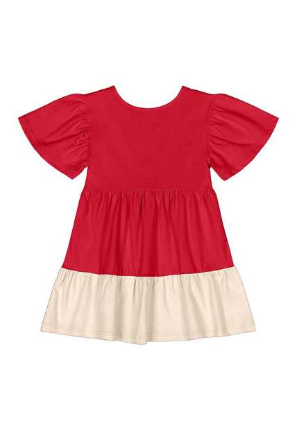 Vestido em Cotton para Bebê Menina Quimby