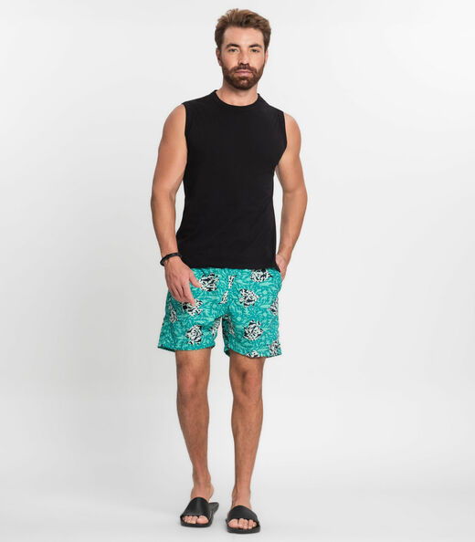 Regata Masculina Básica Rovitex Preto