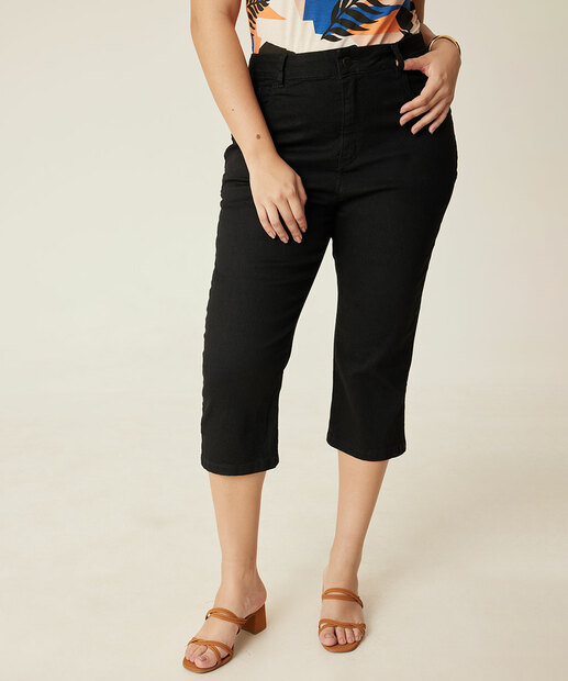 Calça Plus Size Feminina Capri