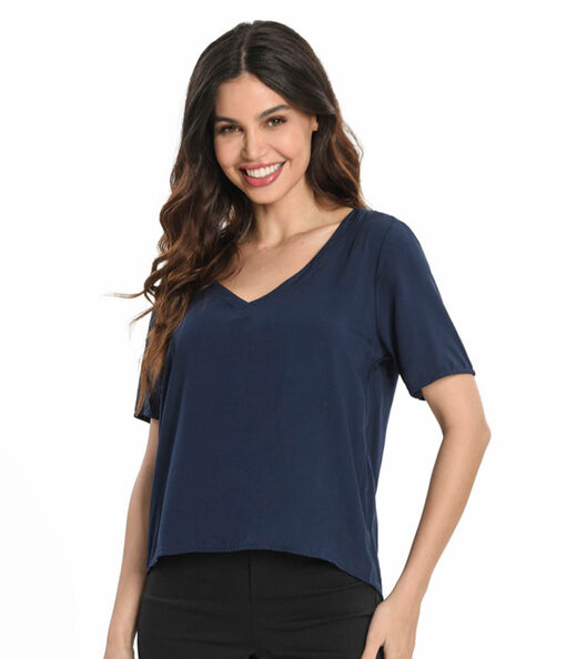 Image_Blusa Feminina Viscose Endless Azul