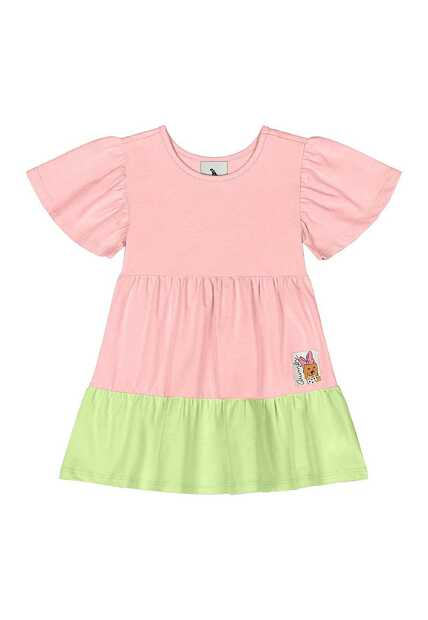 Vestido em Cotton para Bebê Menina Quimby