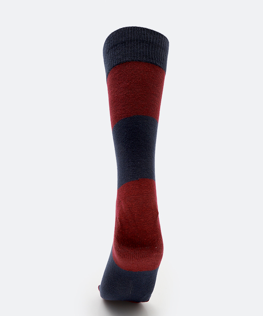 Meia Masculina Cano Longo Listras MR 