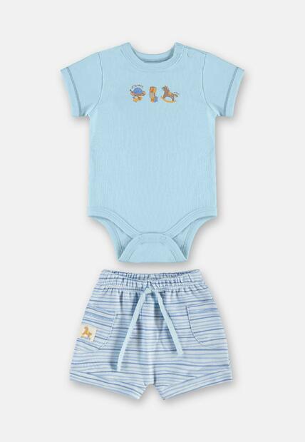 Conjunto Suedine Comfy Body Short Up Baby