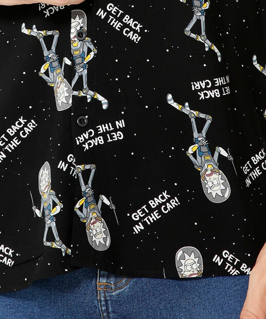 Camisa Masculina Rick E Morty Warner Bros