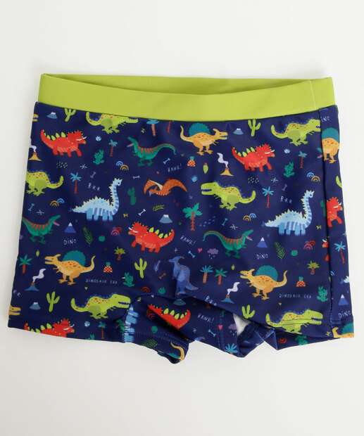 Conjunto Infantil Praia Proteção UV Marisa TAM 1 a 4 Azul