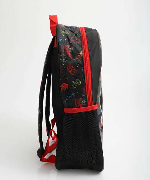 Mochila Infantil Escolar Estampa Carro Clio Style Preto