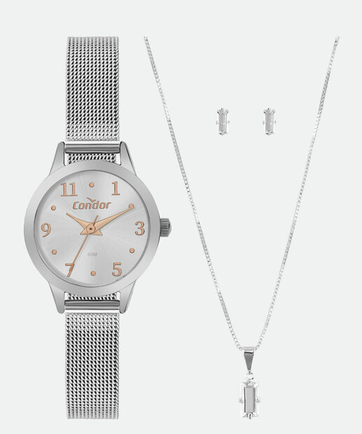 Image_Kit Relógio Feminino Condor CO2035NHTK4K Prateado